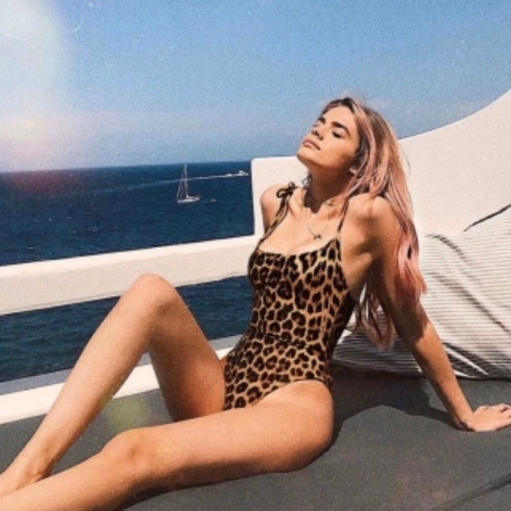 ☀️sexy leopard swim suit